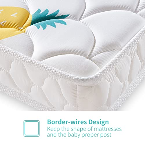 Dual-Sided Baby Crib and Toddler Mattress 52" x 27.6" x 5" A26490