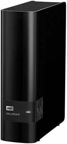 WD Easystore 4TB External USB 3.0 Hard Drive Black X307140