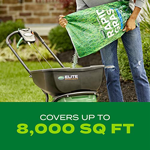 Scotts Turf Builder Rapid Grass Sun and Shade Mix, Grass Seed and Fertilizer, 16 lbs. V91162
