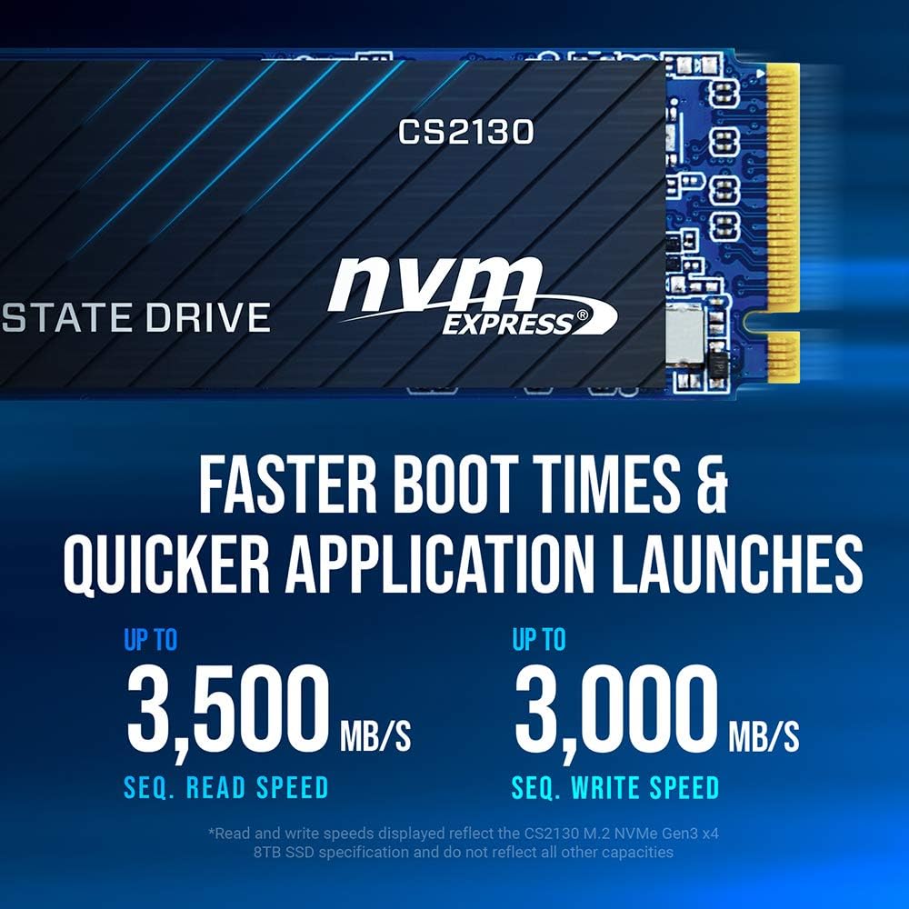PNY CS2130 4TB M.2 NVMe Internal SSD Q2108