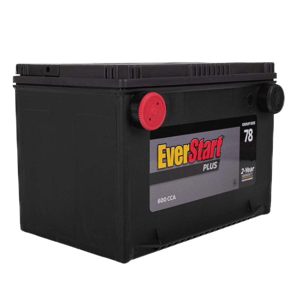 EverStart Plus Lead Acid Group 78 Automotive Battery 12V 600 CCA D143