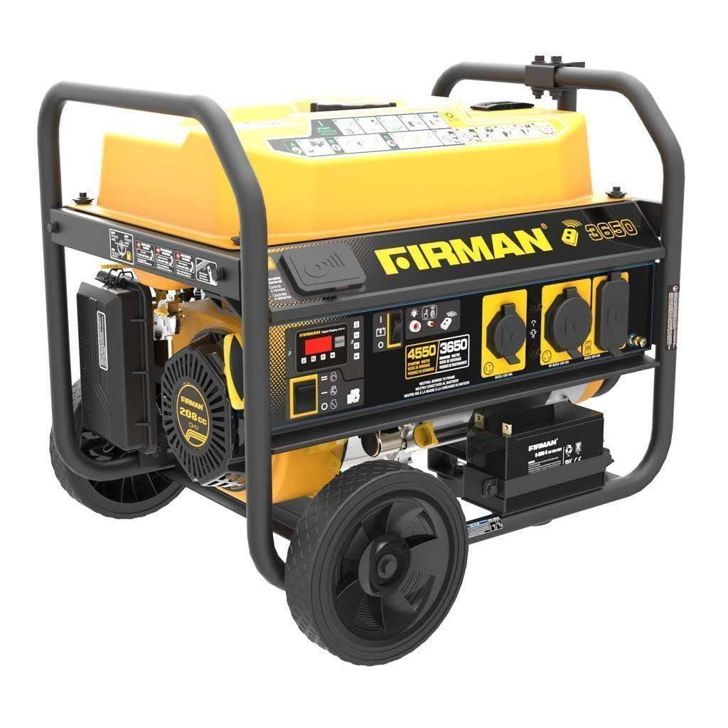 Firman P03608 4550/3650 Watt Gas Generator with Remote Start M6775