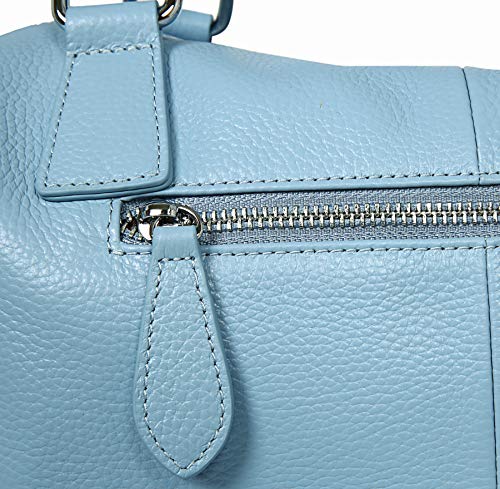 HESHE Women's Genuine Leather Crossbody Handbag F1819