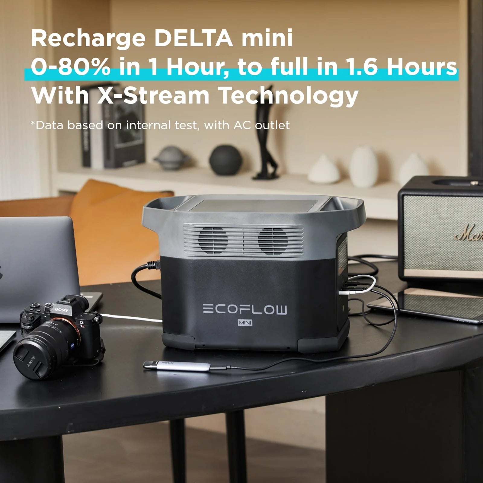 EcoFlow DELTA Mini Portable Power Station 882Wh Solar Generator I47146