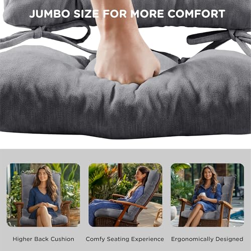 Codi Outdoor Rocking Chair Cushion, Water Resistant, Sage 1PK P38027