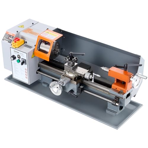 VEVOR Metal Lathe Machine 7 x 13.78 Precision Benchtop Power Lathe S531194