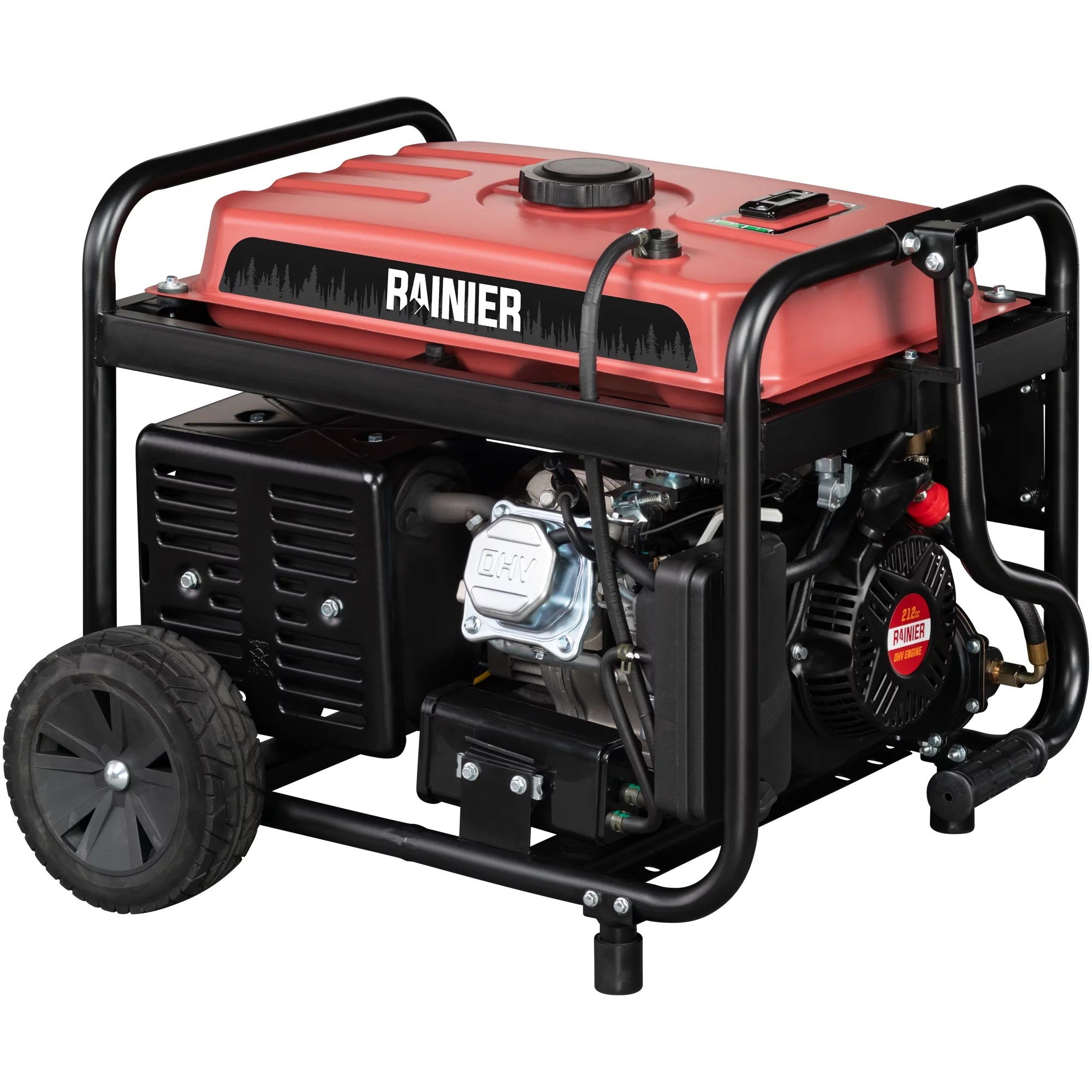 Rainier 4400 Peak Watt Dual Fuel Portable Generator with Electric Start U3534