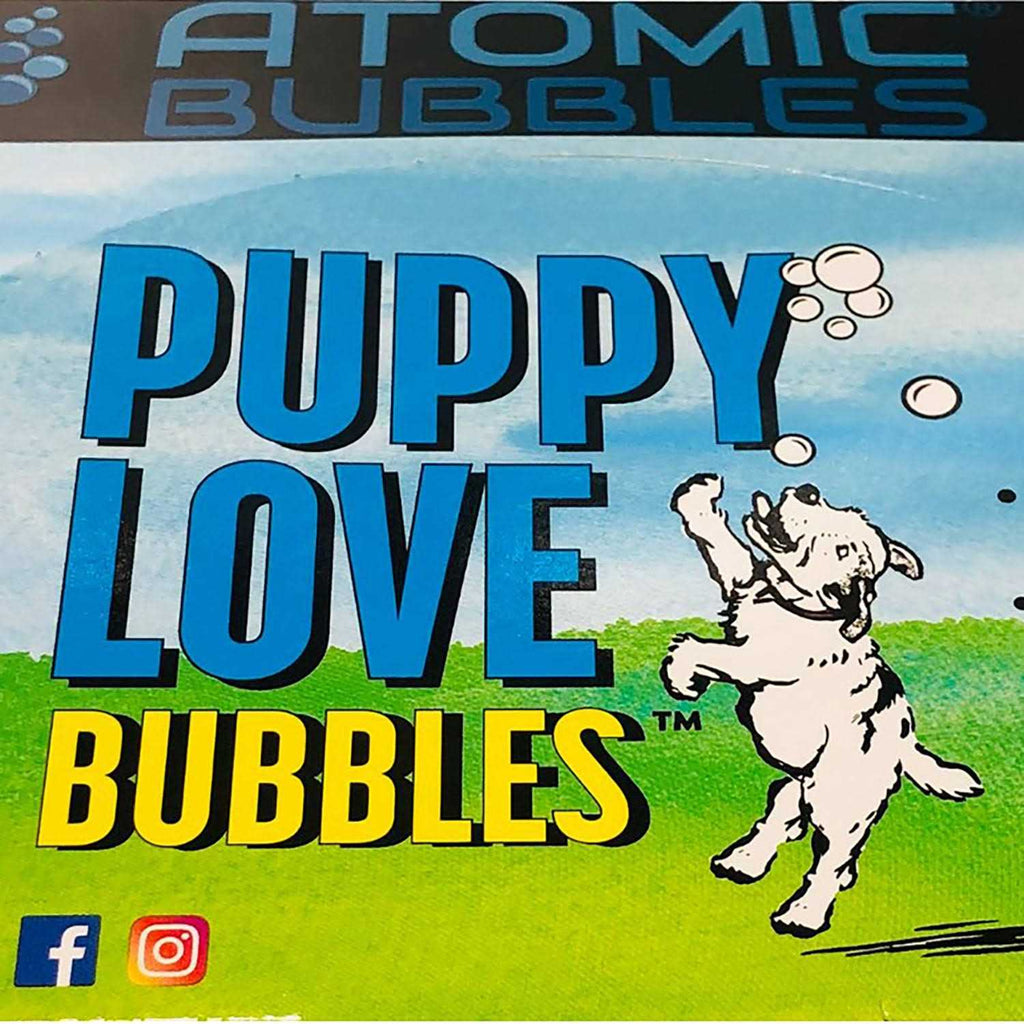 Puppy Love Bubbles Peanut Butter & Bacon Scented Dog Bubble 2 Pack D8408