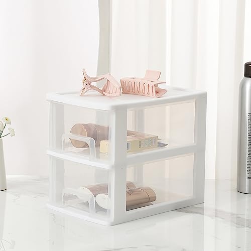 3 Drawer Plastic Storage Organizer for Home Office G4159