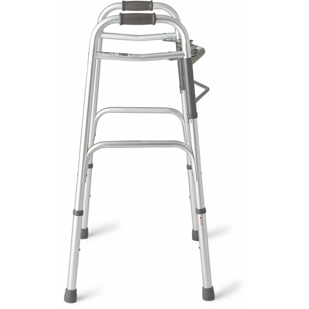 Medline Deluxe Two-Button Folding Walker J474951