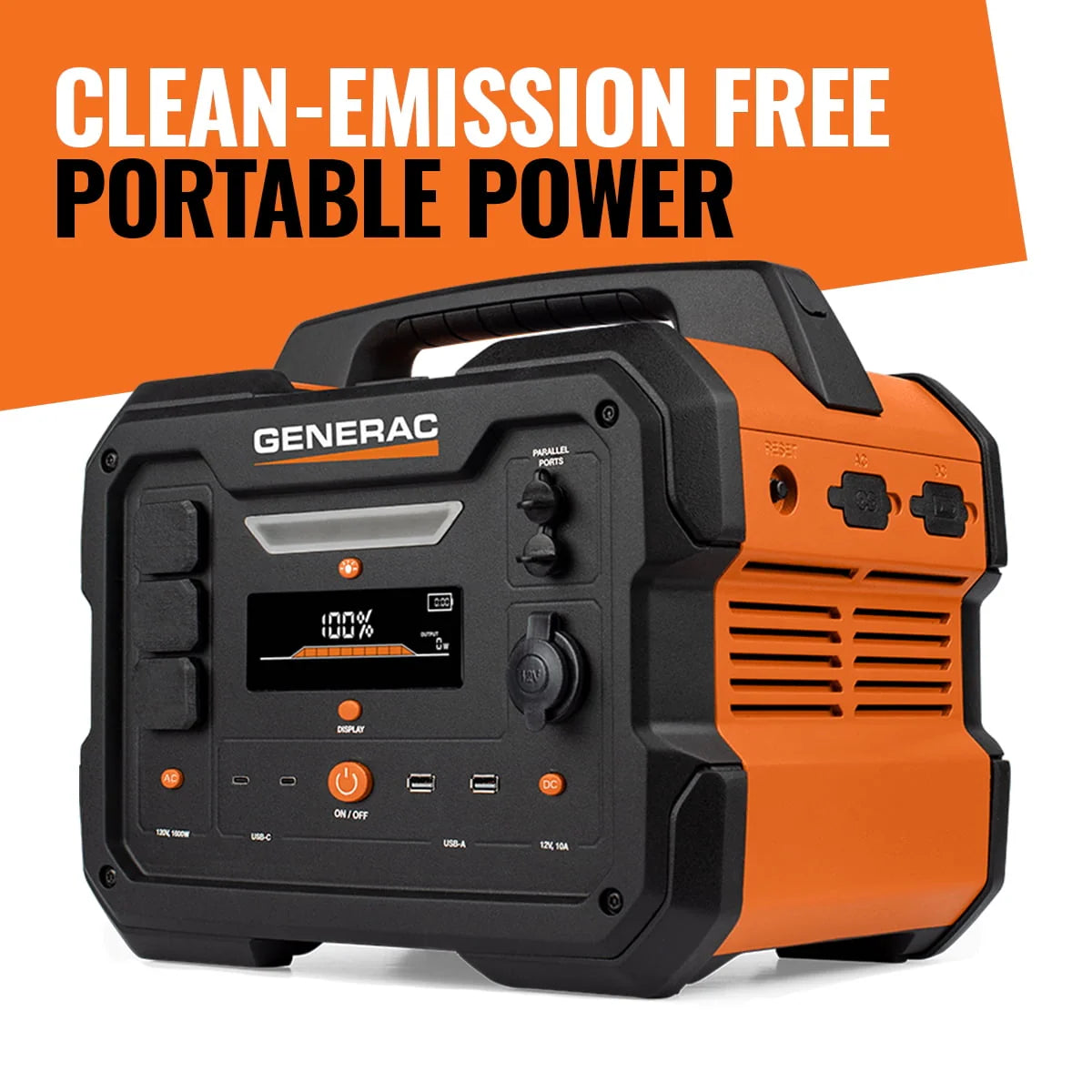 Generac 8026 Power Station 1600/3200W 2106Wh Portable Generator F5855