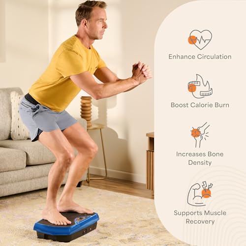 Lifepro Vibration Plate Exercise Machine with Magnetic Acupoints for Full Body Fitness A59153