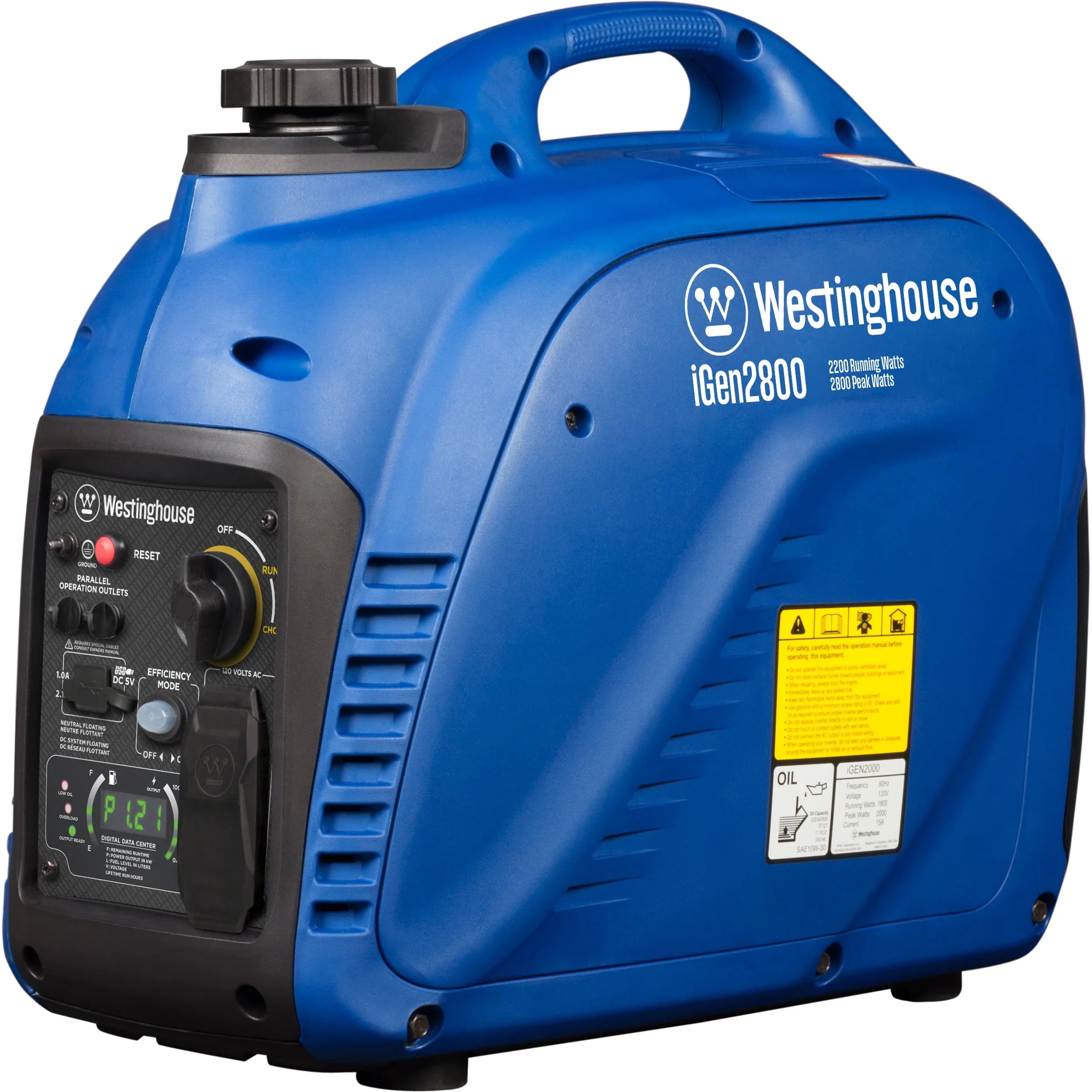 Westinghouse 2800 Peak Watt Portable Inverter Generator I14627