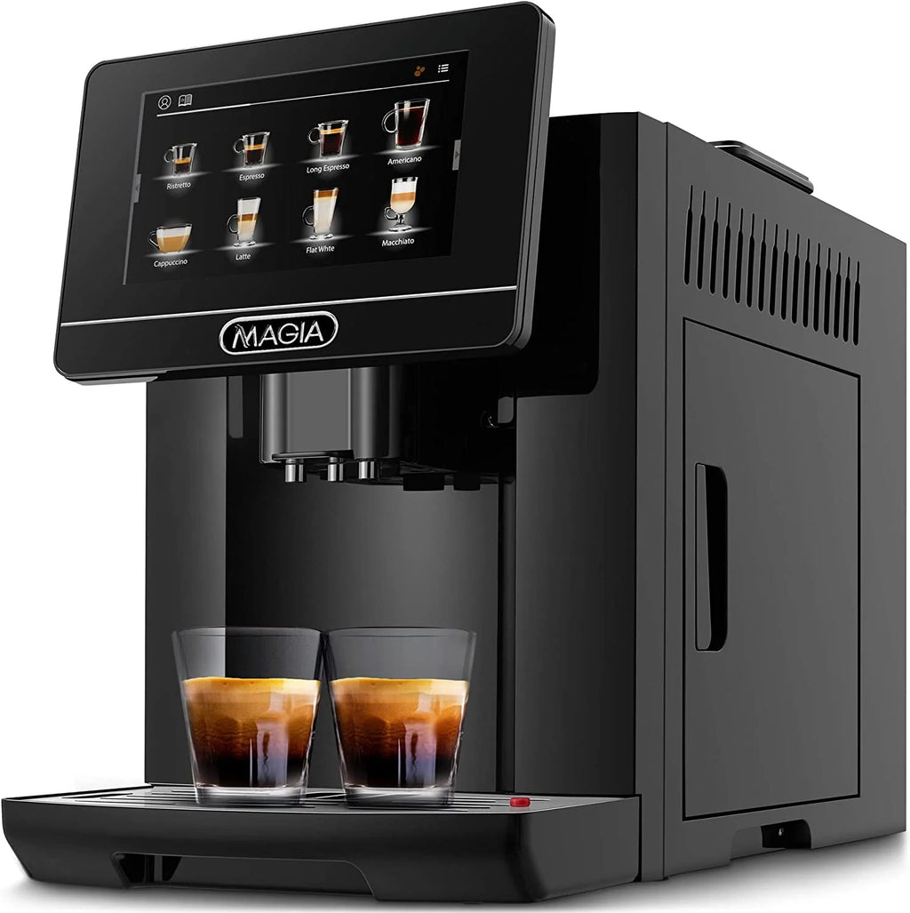 Zulay Kitchen Magia Super Automatic Espresso Machine 1800ml Black Y69142
