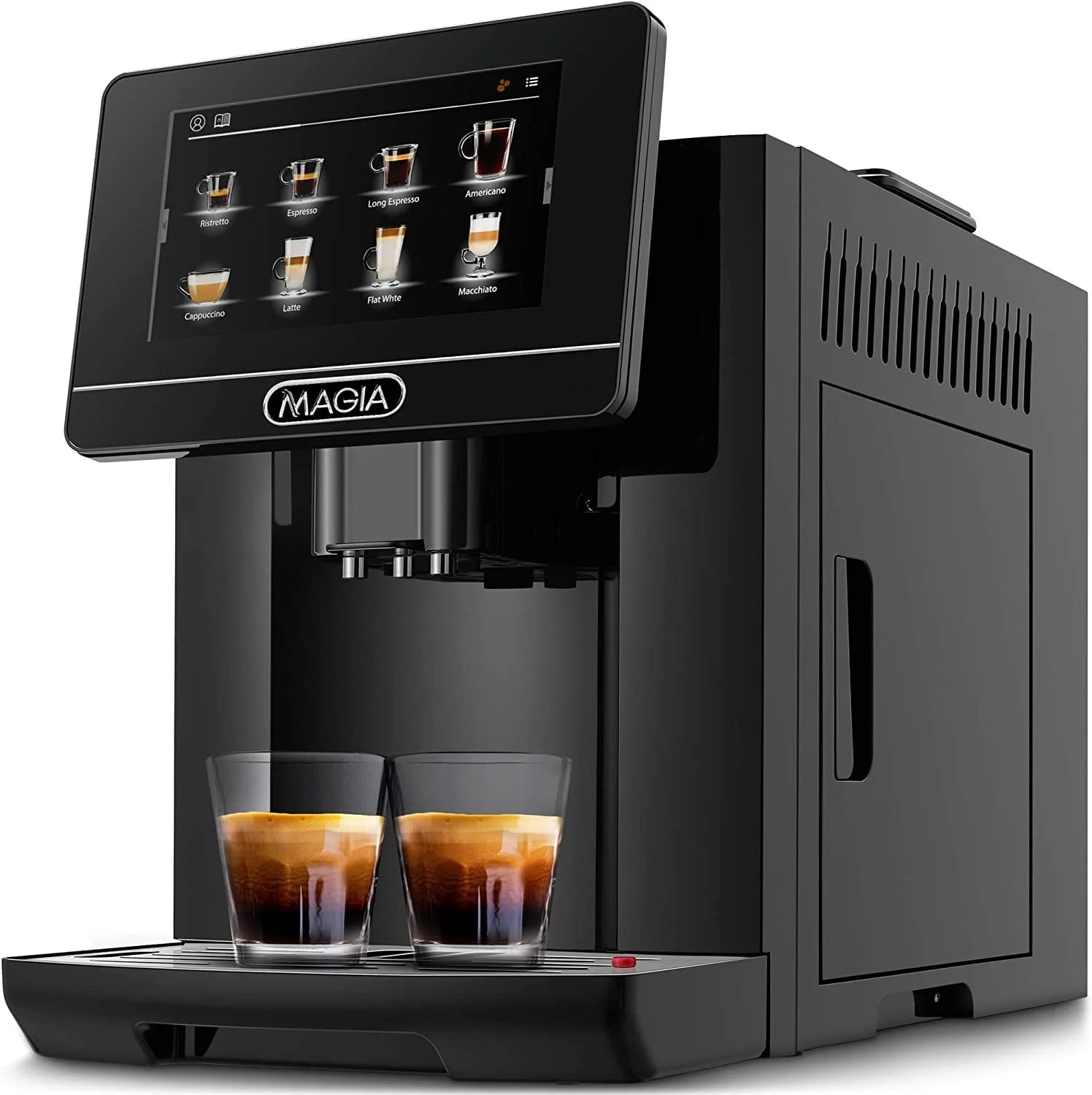 Zulay Kitchen Magia Super Automatic Espresso Machine 1800ml Black Y69142