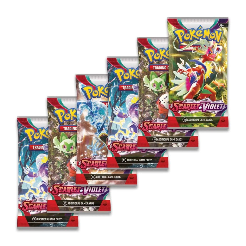 Pokemon Trading Card Games Scarlet & Violet Booster Bundle - 6 Packs L595