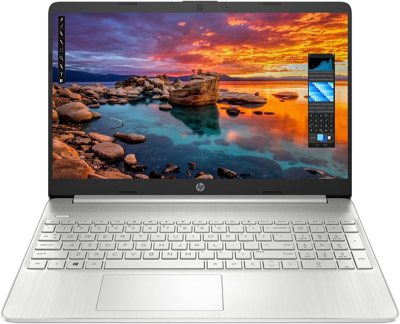 HP Newest Notebook Laptop, 15.6" HD Touchscreen, AMD Athlon Gold 3150U Processor, 16GB RAM, 1TB SSD, Bluetooth, USB Type-C, HDMI, Media Card Reader, Windows 11 Home, Silver