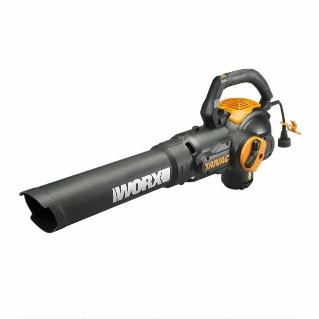 Worx WG524 12 Amp TRIVAC 3-in-1 Electric Leaf Blower/Mulcher/Vac S437