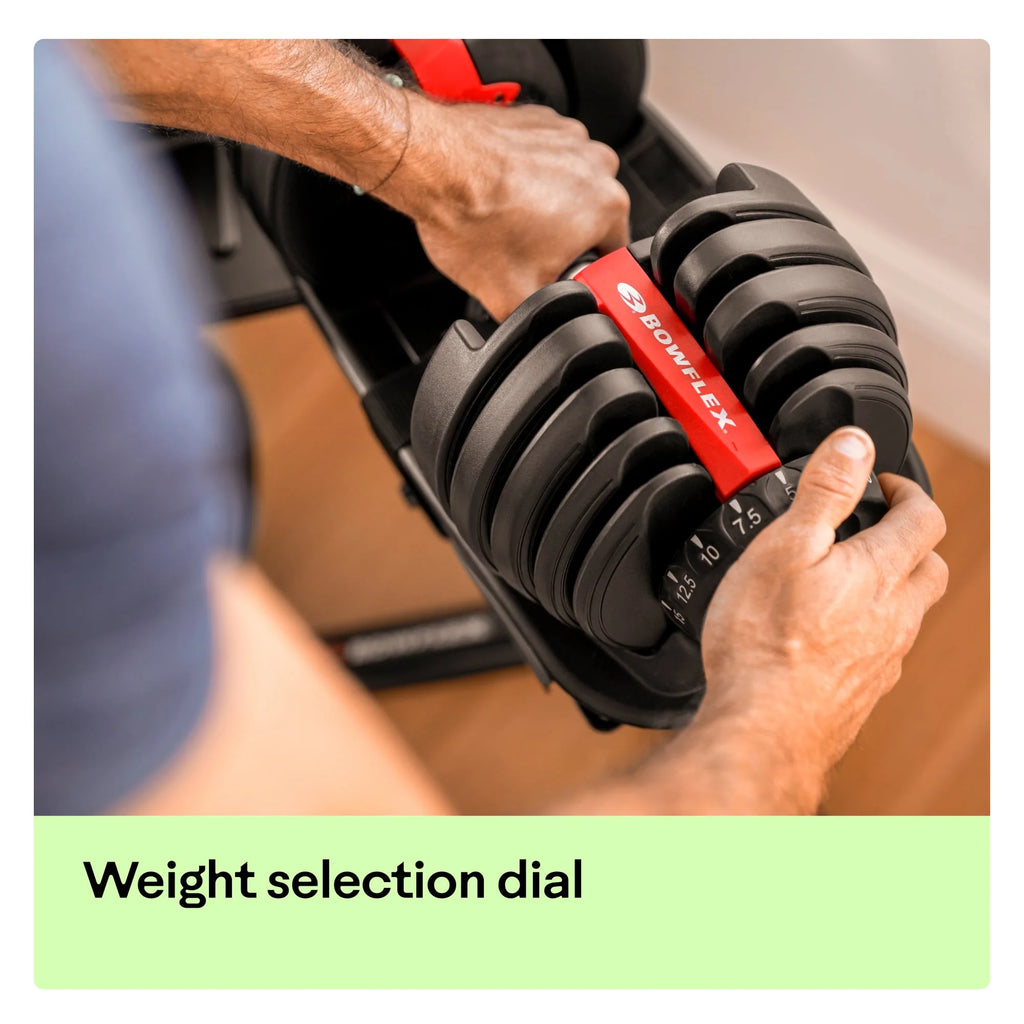 BowFlex SelectTech 552 Adjustable Dumbbells, Pair S36708