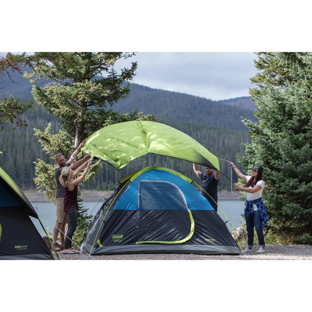 Coleman Sundome Dark Room 6-Person Dome Camping Tent B1157