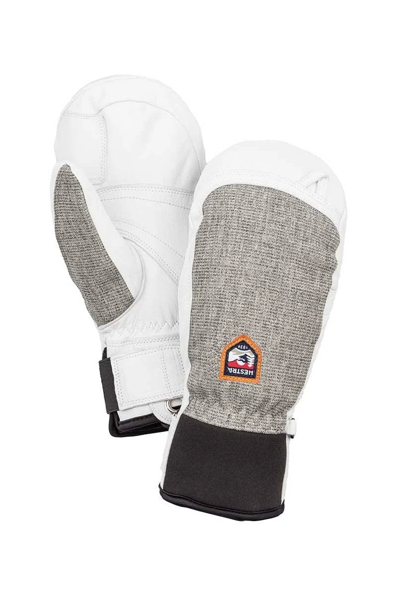 Hestra Army Leather Patrol - Mitt Light Grey 9