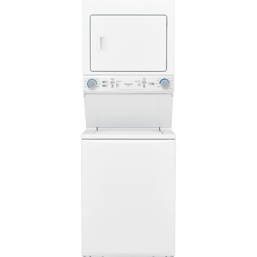 FRIGIDAIRE 27 IN. WHITE ELECTRIC 4.5 CU. FT. IEC WASHER AND 5.5 CU. FT. DRYER LAUNDRY CENTRE - FLCE7