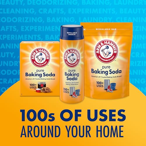 Arm & Hammer Baking Soda, 1 Pound (Pack of 12) W8601