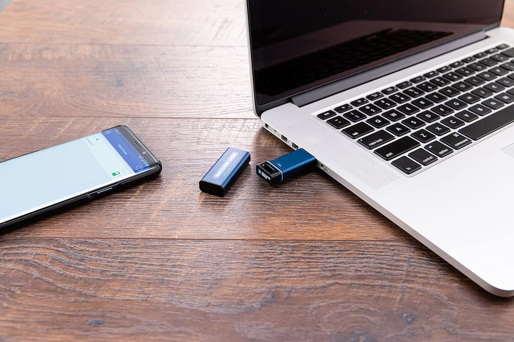 SecureData 64GB SecureUSB BT Encrypted Flash Drive O1859