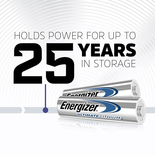Energizer AA Lithium Batteries, 12 Count P76356