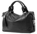 HESHE Women's Genuine Leather Crossbody Handbag F1819