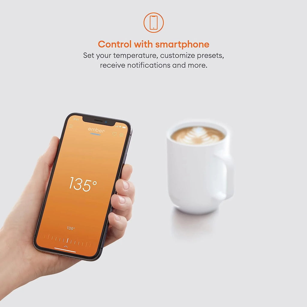 Ember Temperature Control Smart Mug 2, 14 oz, Grey E850