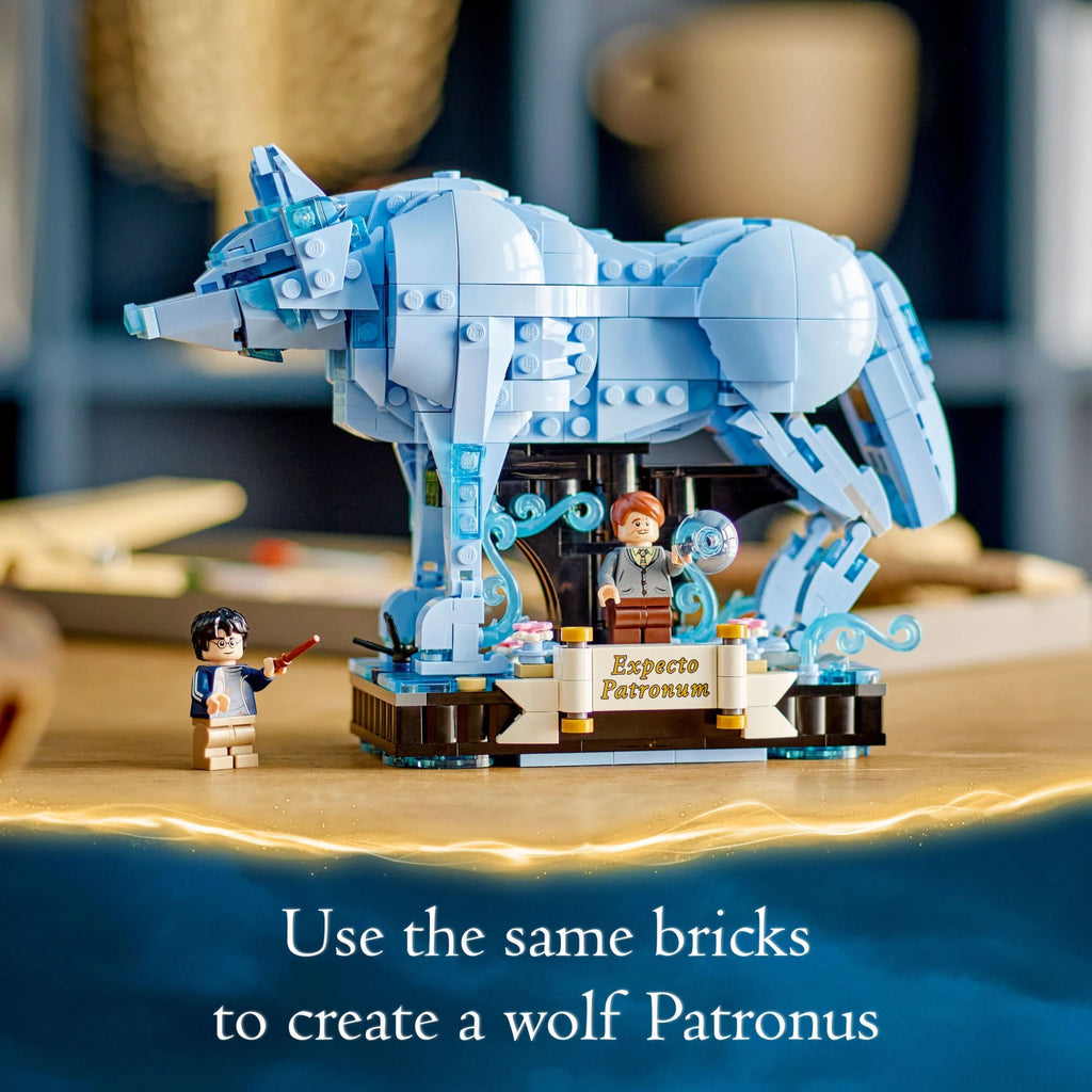 LEGO Harry Potter Expecto Patronum 2-in-1 Building Set for Teens and Fans 14+ G44137