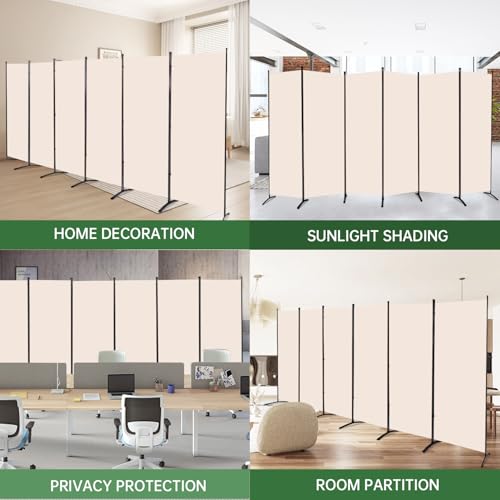 Room Divider Folding Privacy Screens, 3 Panel Portable Partition Q514484
