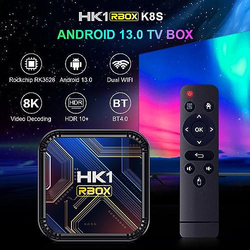Android TV Box 4GB RAM 64GB ROM, 8K 3D Smart Box G5983