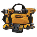 DeWALT庐 20V MAX Cordless Drill Driver/Impact Driver Combo Kit 1.3 Ah Lithium Ion
