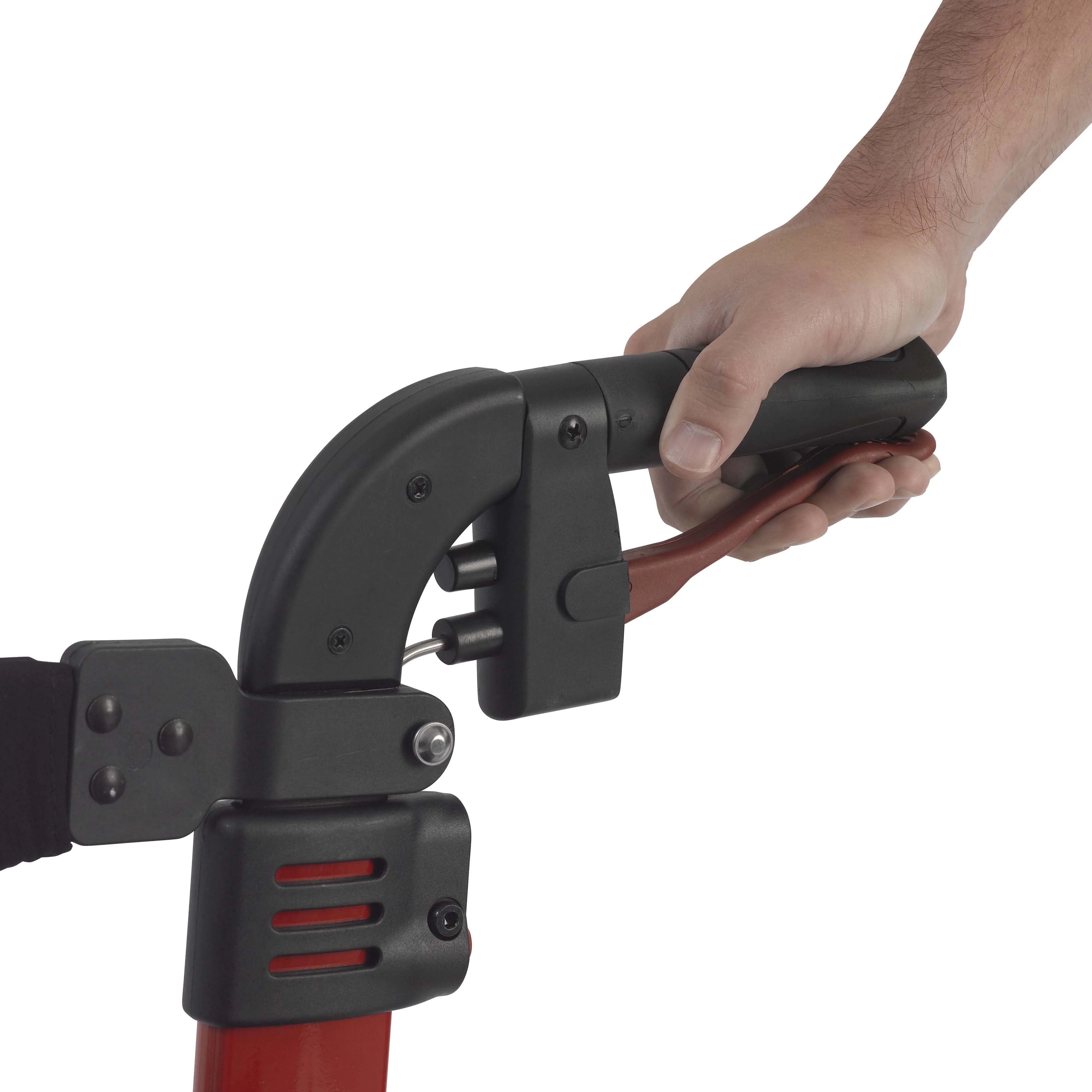 Drive Medical Nitro Euro Style Rollator Walker, Red F360