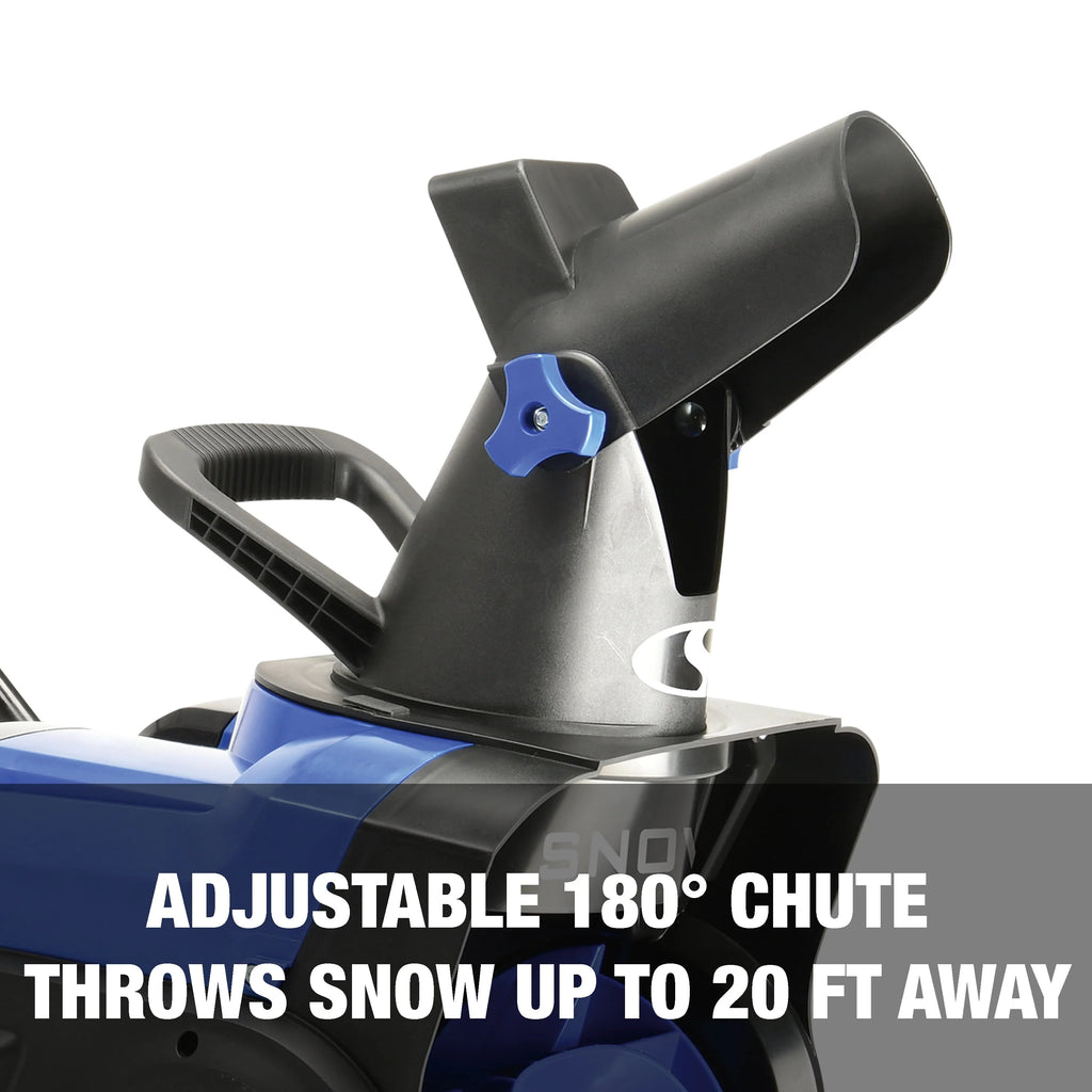 Snow Joe 48V 15 Cordless Snow Blower, Brushless Motor, 2 x 4.0-Ah Batteries & Charger M4804