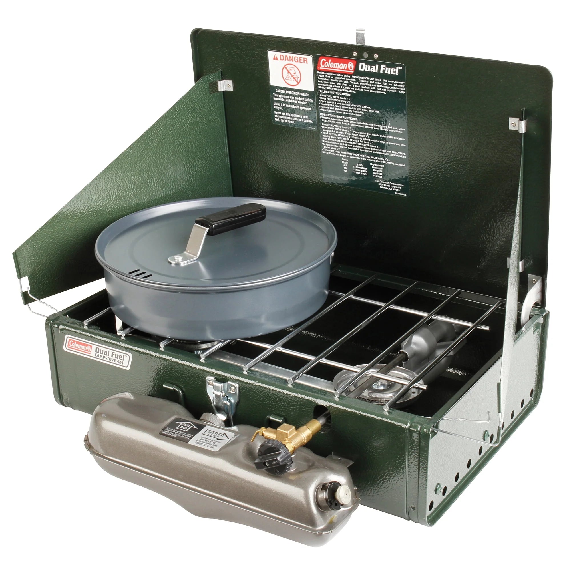 Coleman Dual Fuel 2-Burner Stove P411