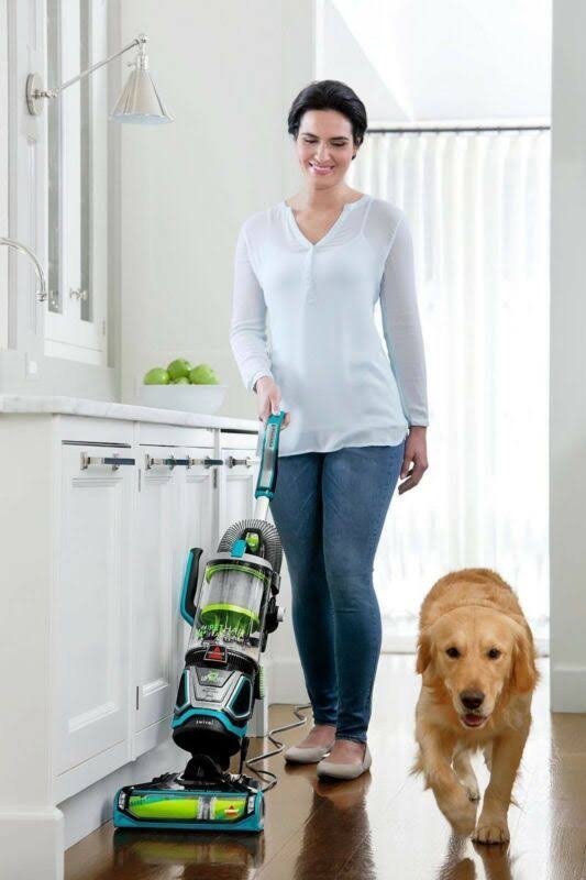 Bissell Pet Hair Eraser Lift Off Bagless Upright Vacuum Blue F143279