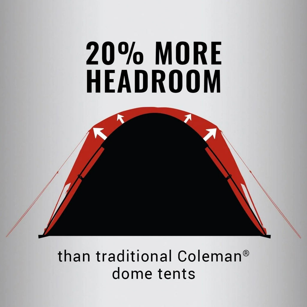 Coleman Dark Room Skydome 6-Person Tent W850956