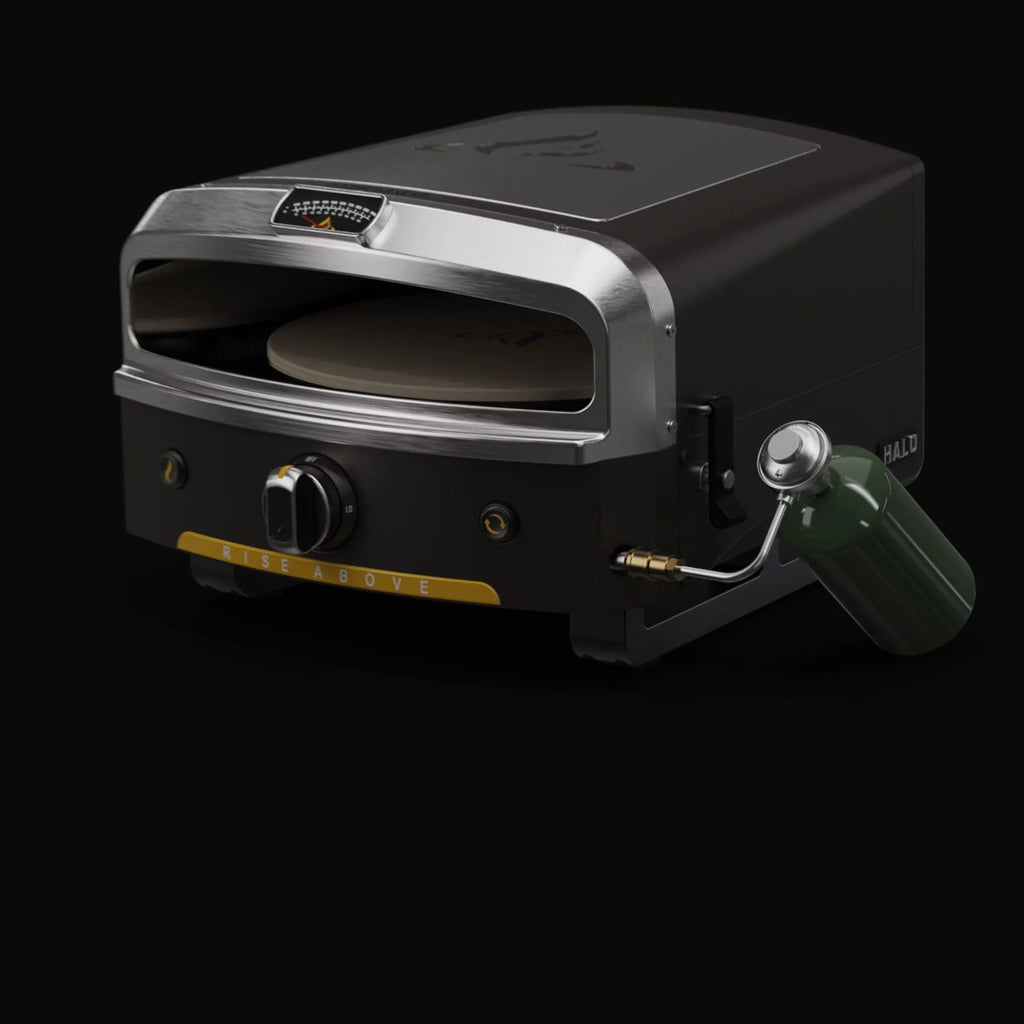Halo Versa 16 LP Gas Portable Outdoor Pizza Oven with Rotating Stone G9890