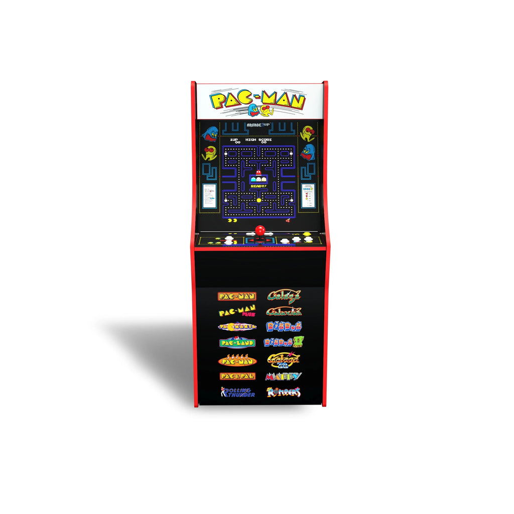 Arcade1Up PAC-MAN Classic Arcade Game, 4ft Stand-Up Cabinet, 17-Inch Screen S833496