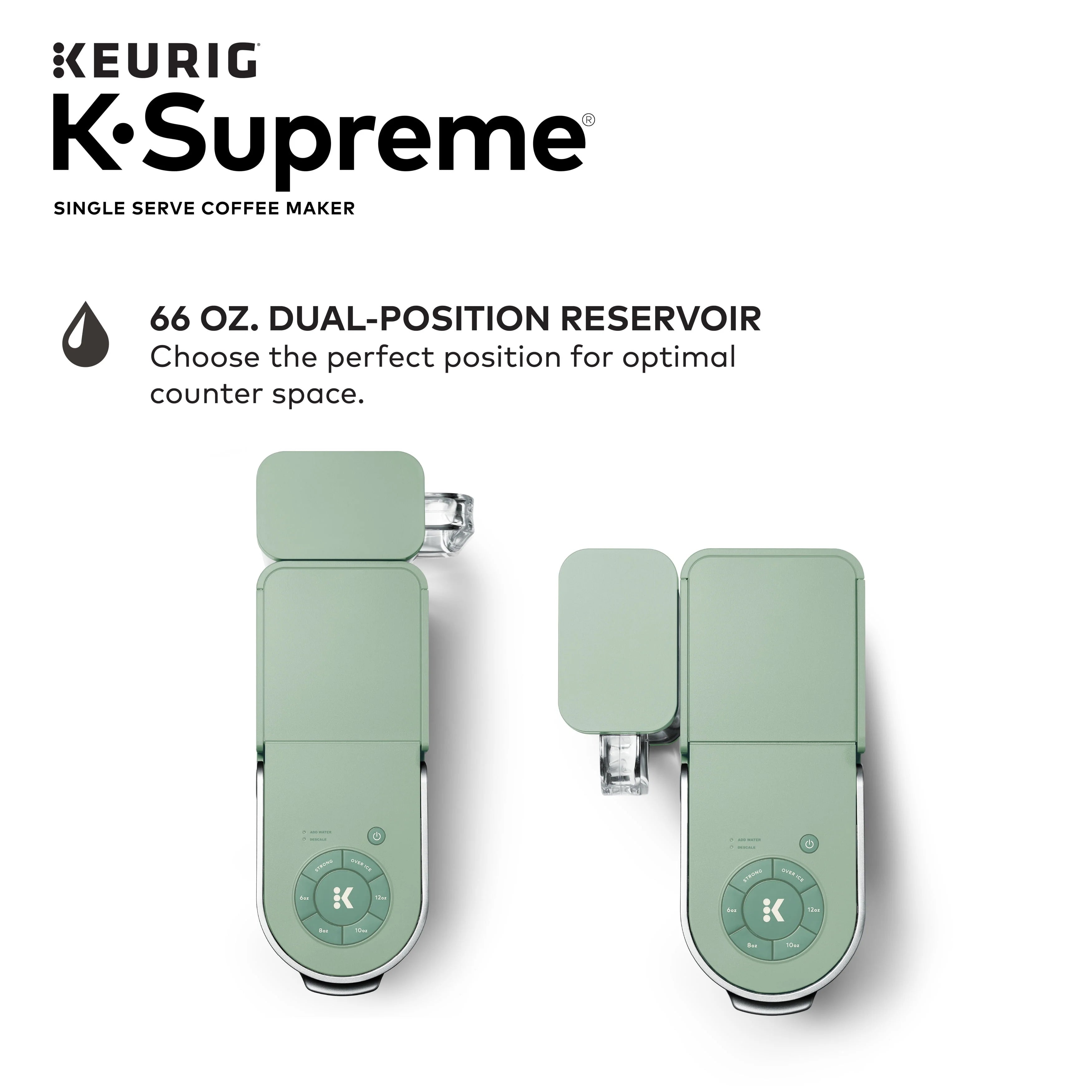 Keurig K-Supreme Single-Serve K-Cup Pod Coffee Maker, Black G914