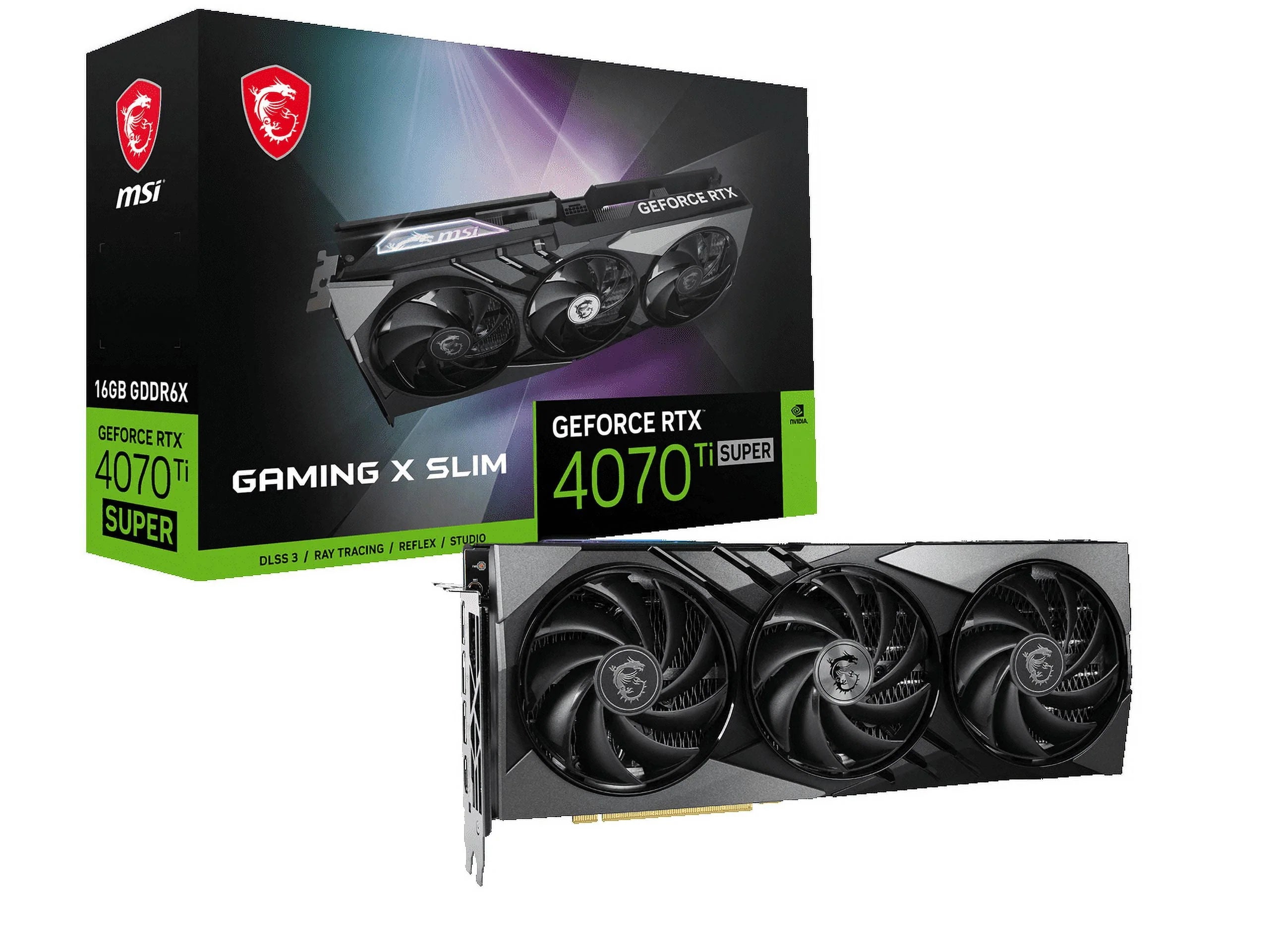 MSI Gaming GeForce RTX 4070 Ti SUPER 16GB GDDR6X Video Card K82846