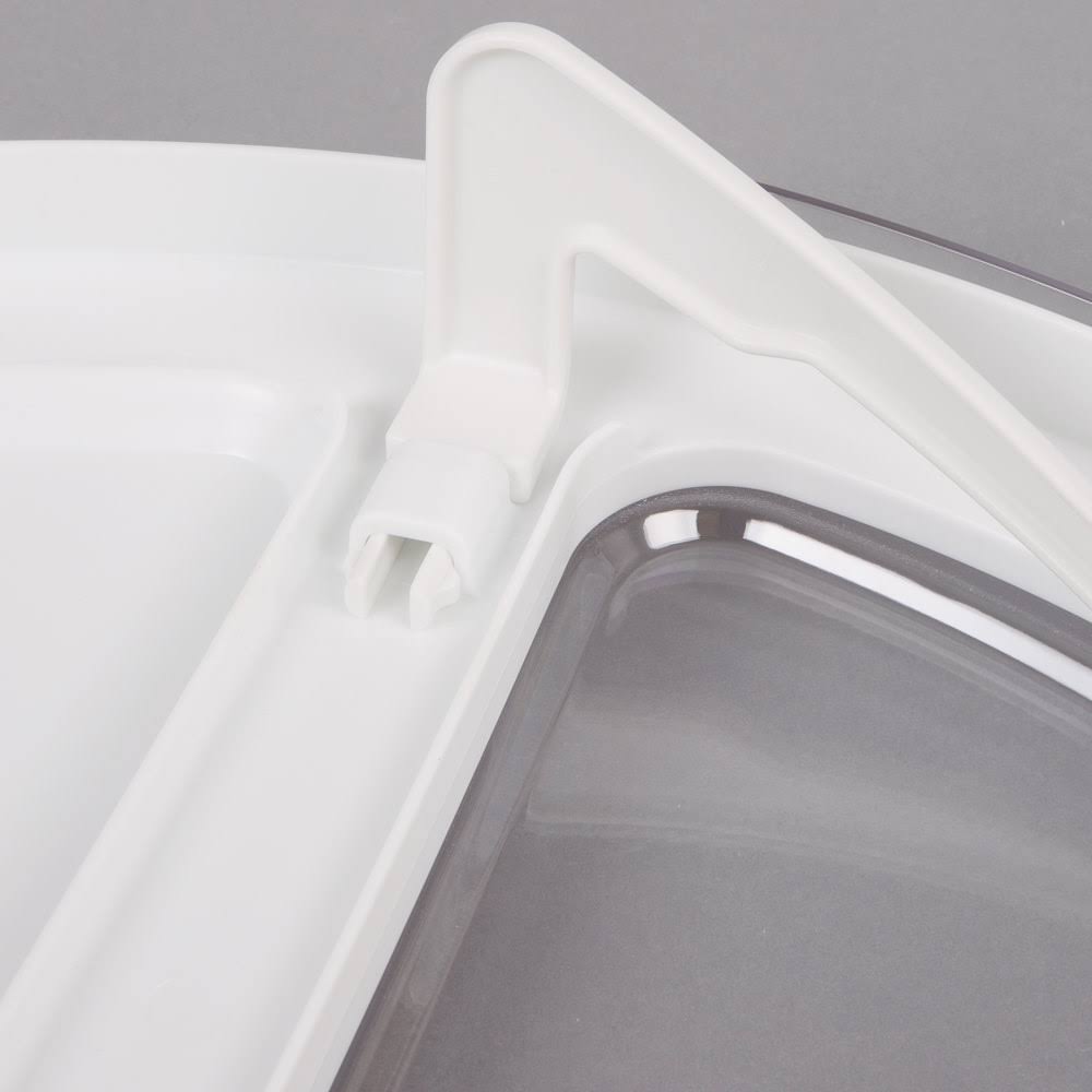 Rubbermaid ProSave White Sliding Lid with 4-Cup Scoop V280