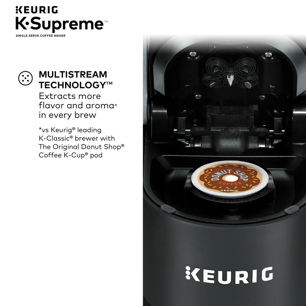 Keurig K-Supreme Single-Serve K-Cup Pod Coffee Maker, Black G914
