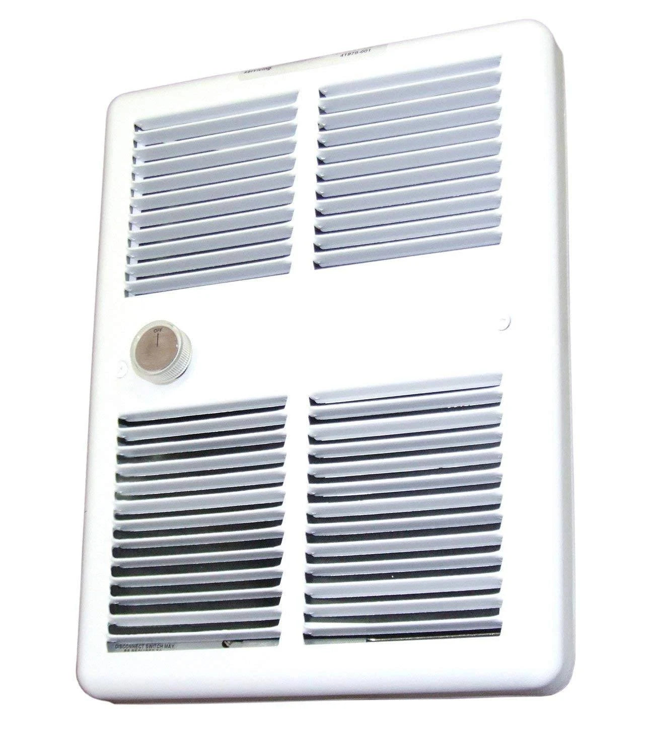 TPI HF3210T2RPW Series 3200 Midsized Fan Forced Wall Heater w/ 2 Pole Standard,