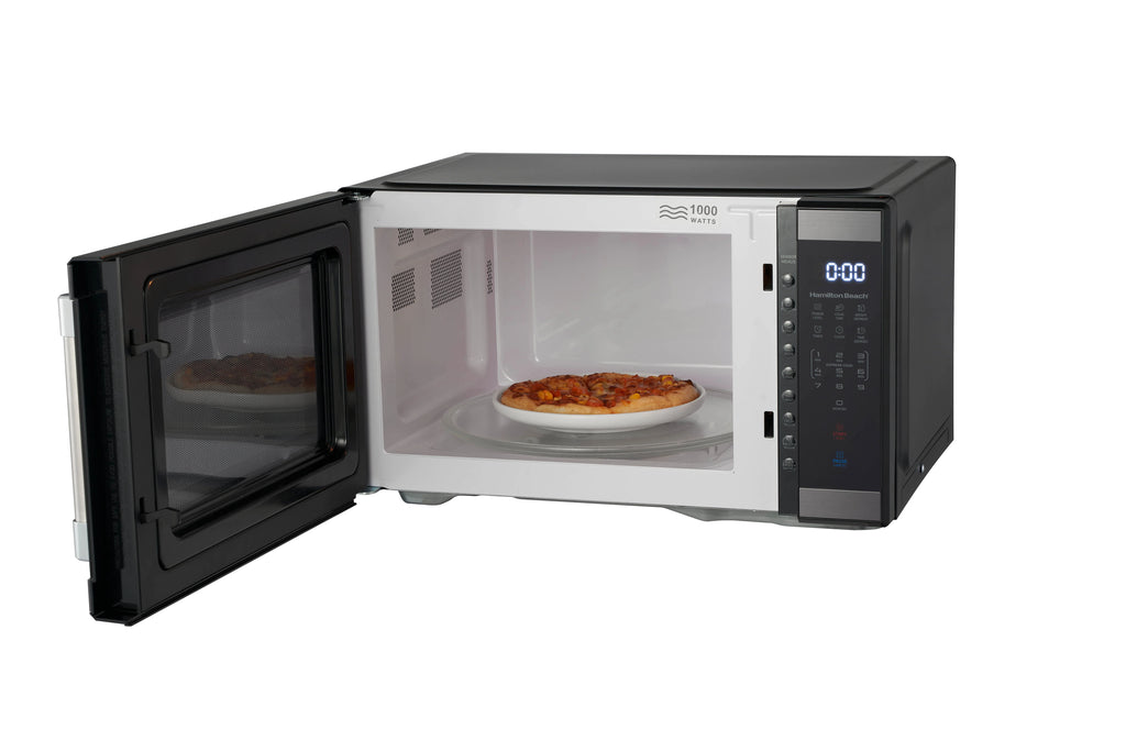 Hamilton Beach 1.1 cu ft Countertop Microwave Oven Stainless Steel U764319