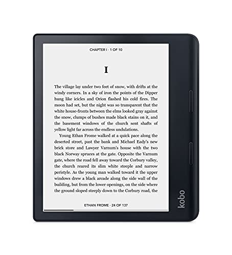 Kobo Sage eReader 8" HD Glare Free Touchscreen Waterproof 32GB W77089