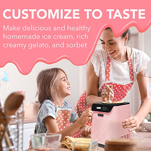 Whynter Ice Cream Maker 2.1 Qt Automatic with Built-In Compressor, Stainless Steel J810